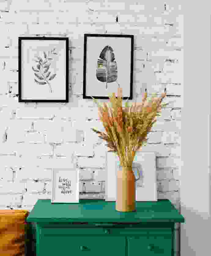 Living Room Floral Painting