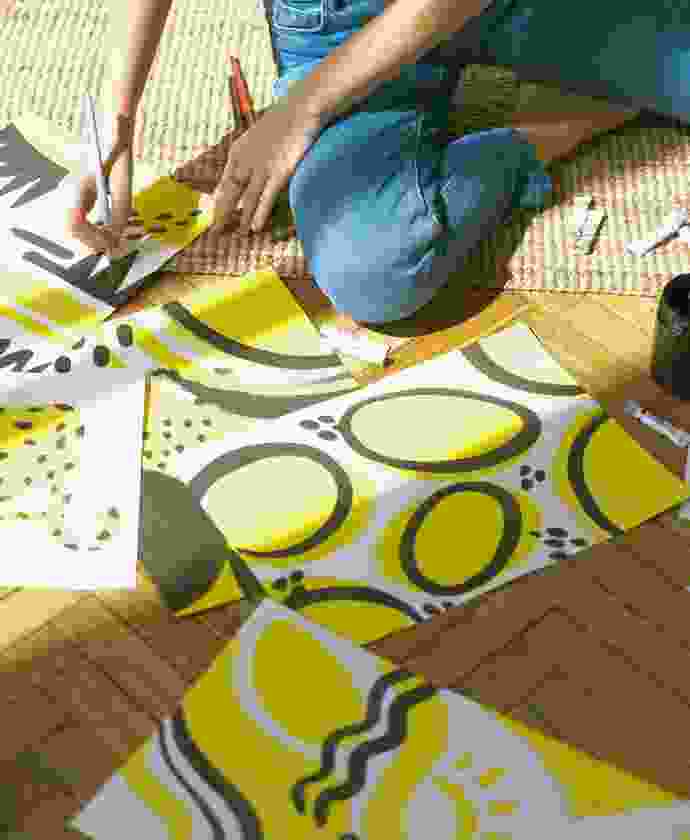 Modern Water Color Art